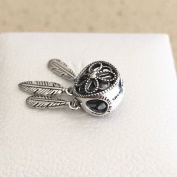 Pandora Spiritual Dream Catcher Dangle Charm - Picture 2 of 4